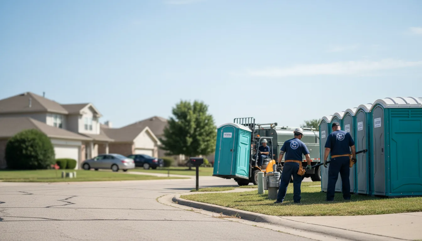 Porta Potty Rental in Wellston, OH near me